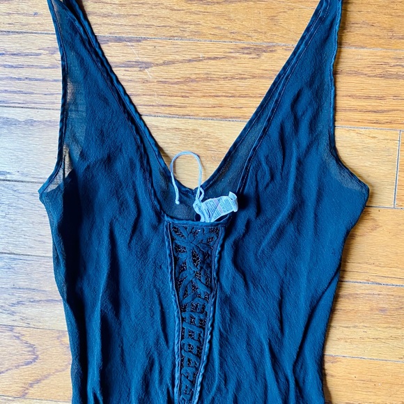 intimissimi Dresses Intimissimi Italy Silk Sheer Slip Dress Cami Gown Poshmark